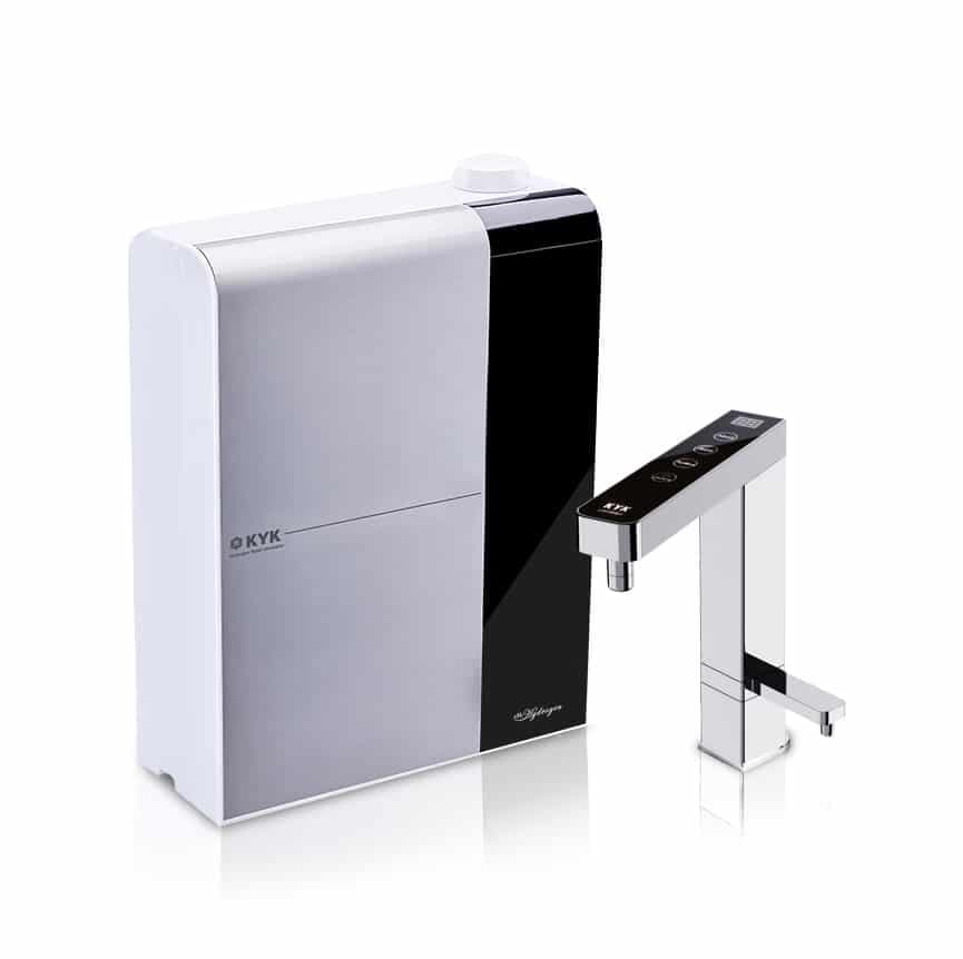 HYM3+ hydrogen water generator system and intelligent faucet image