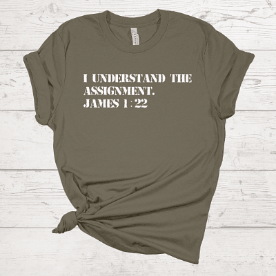 “I Understand the Assignment" Tee