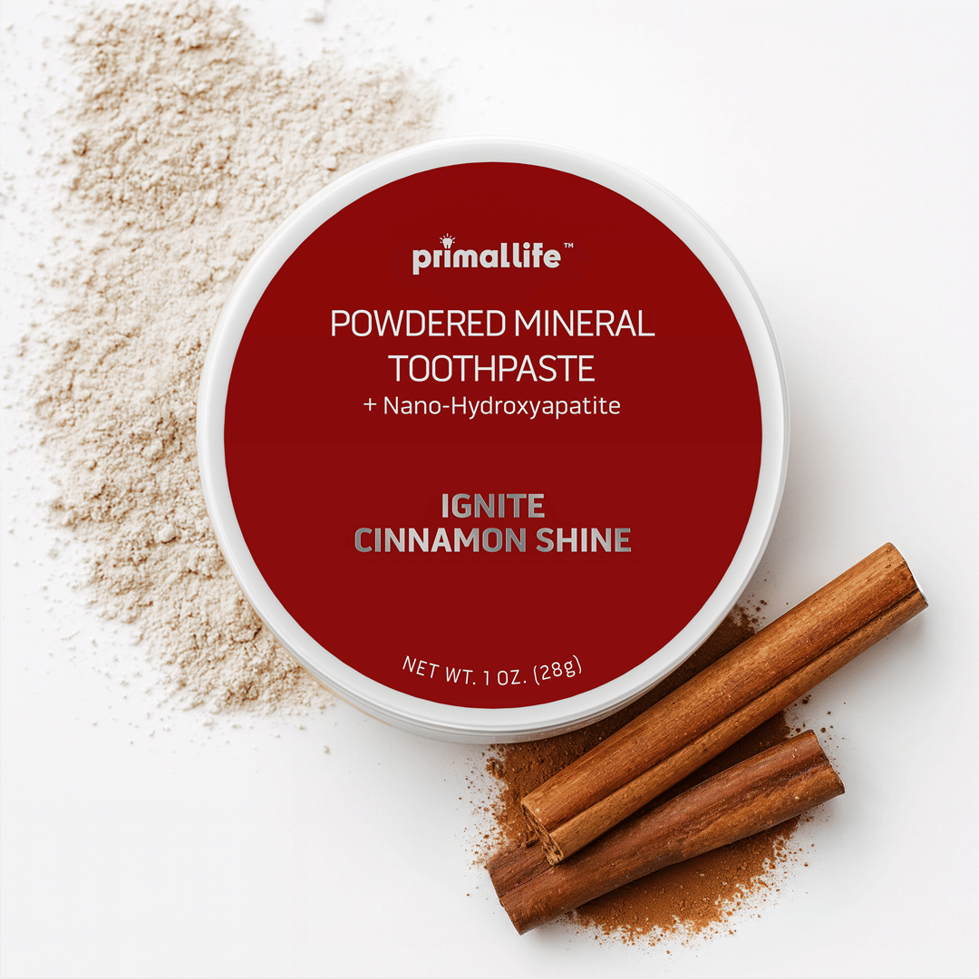 Ignite Cinnamon Shine Powdered Mineral Toothpaste