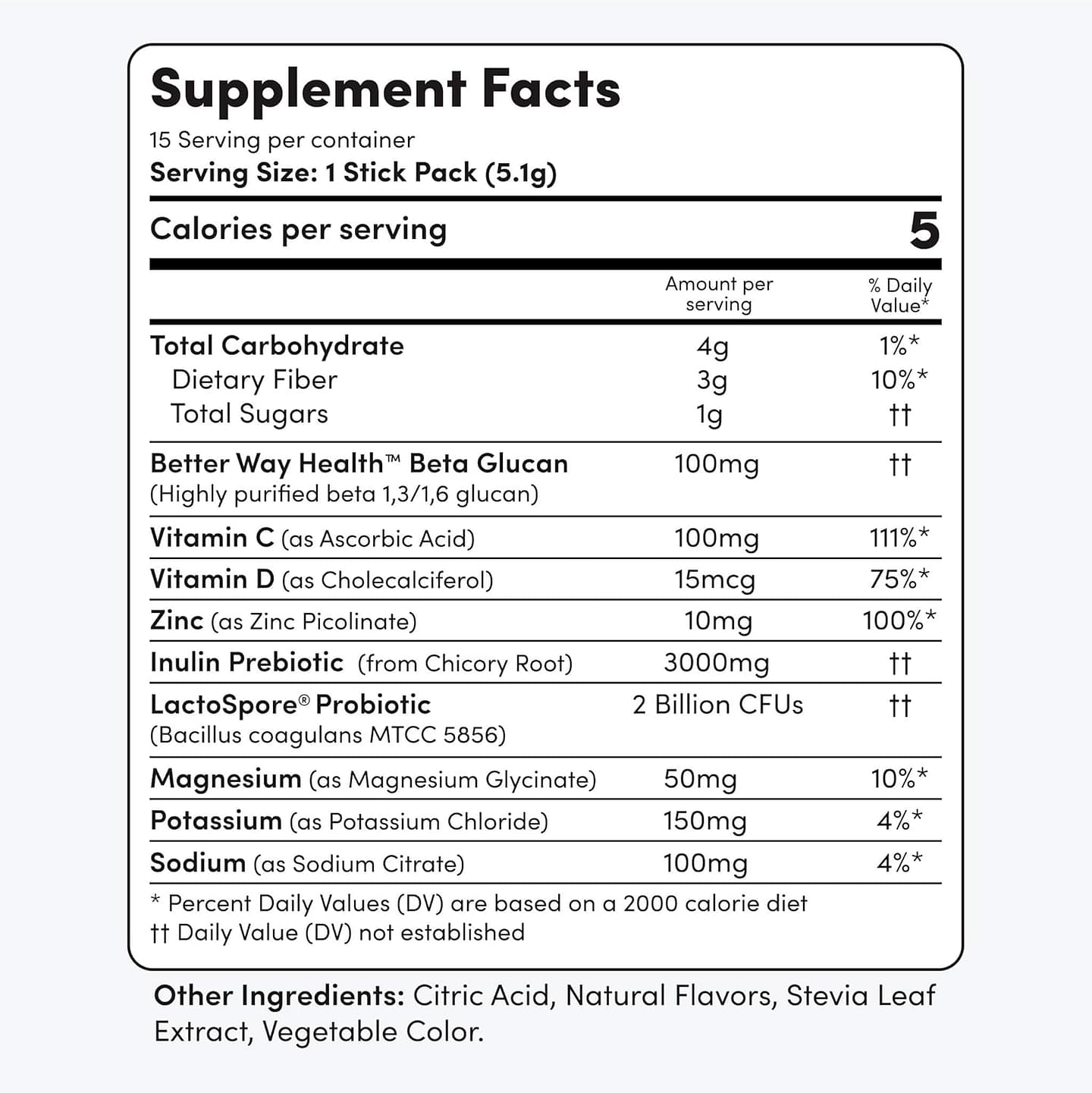 Immune Ready - Refreshing Daily Immune Readiness Drink Mix - Peach Mango - 1 Pouch (Pack of 15)