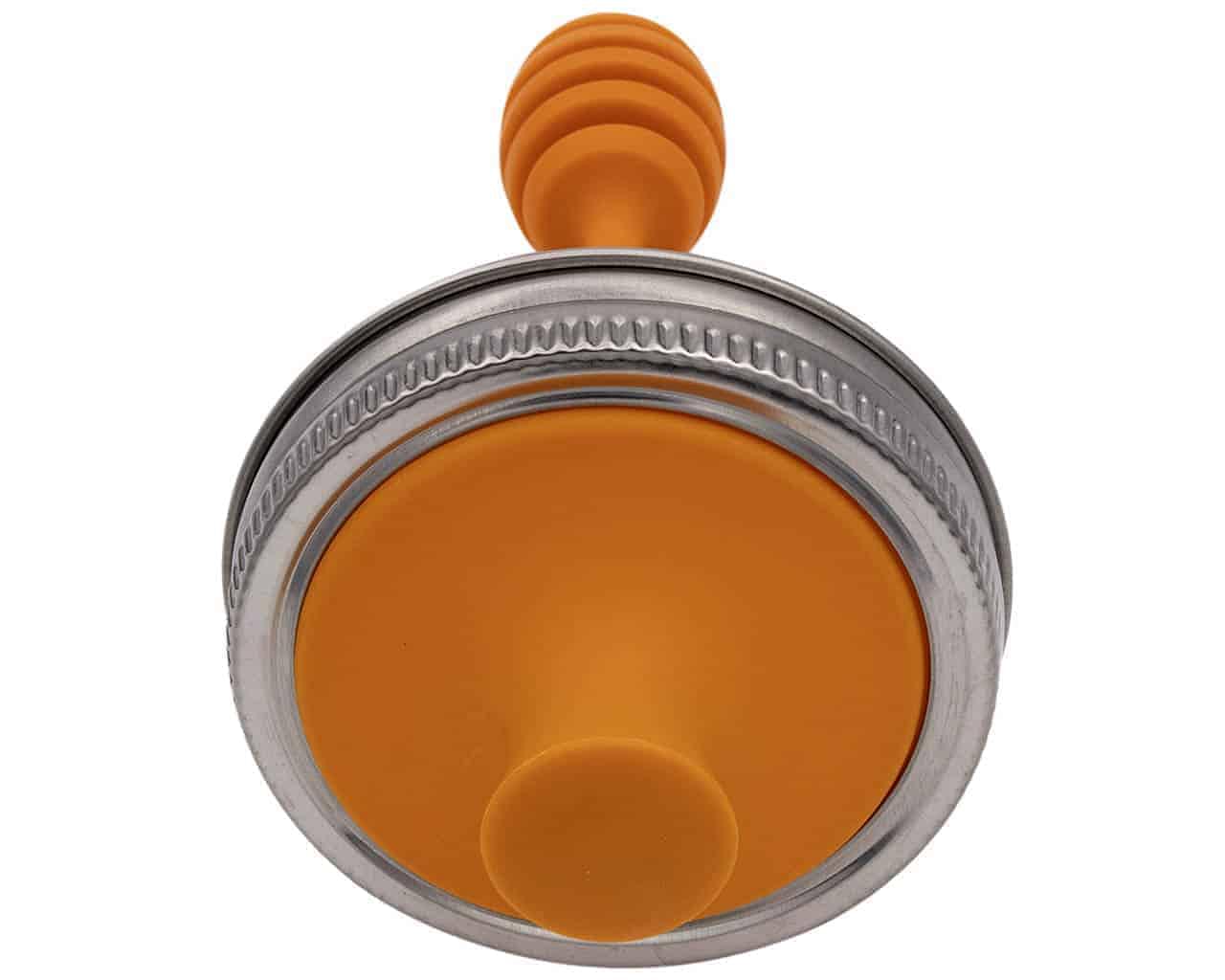 Jarware Honey Dipper Lid for Regular Mouth Mason Jars