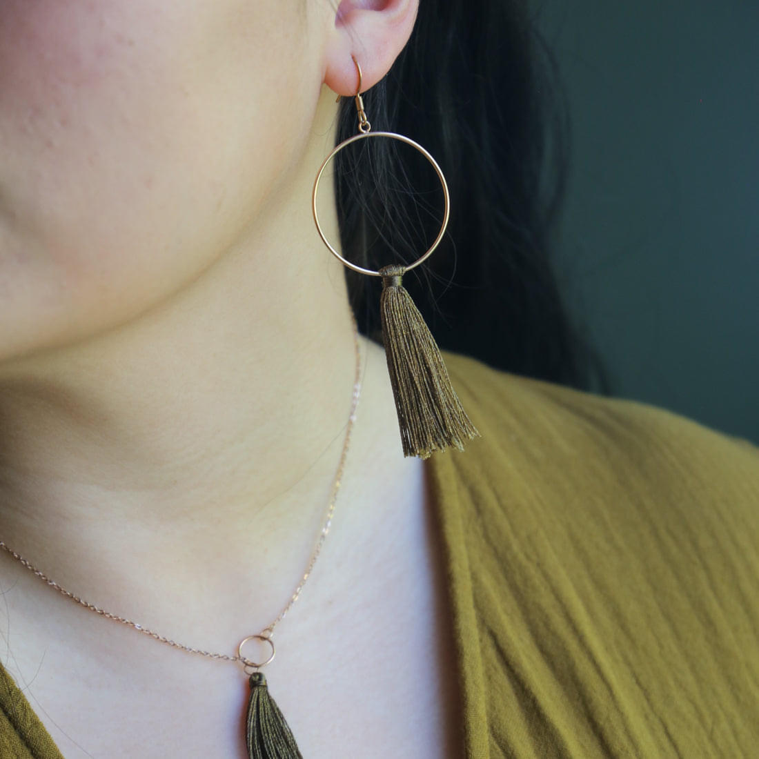 Juniper Earrings Green