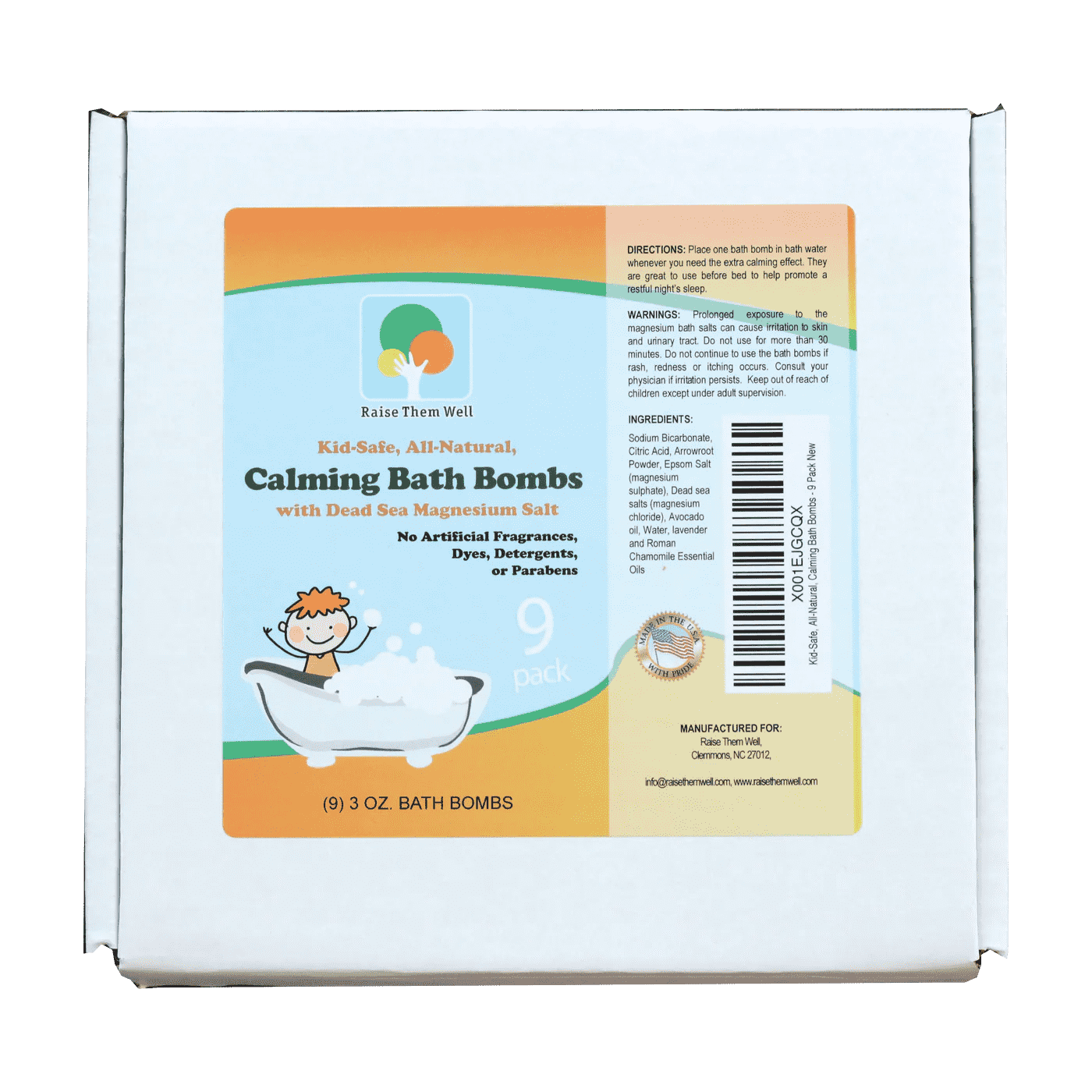 Kid-Safe Magnesium Bath Bombs