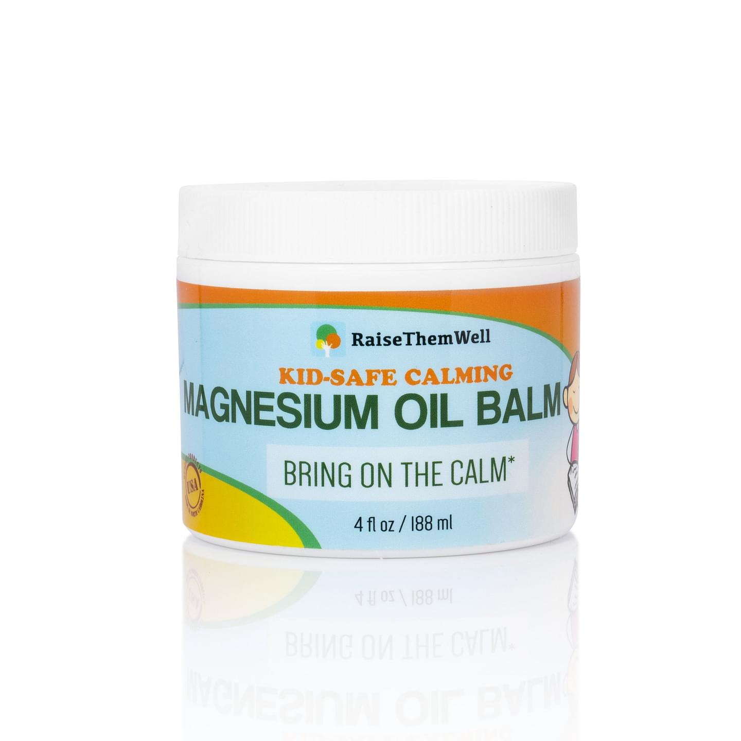 Kid Safe Topical Magnesium Oil Balm - Calming Blend for Sensitive Skin