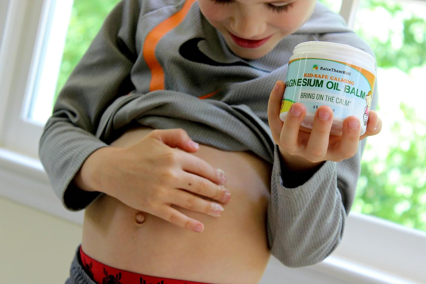 Kid Safe Topical Magnesium Oil Balm - Calming Blend for Sensitive Skin