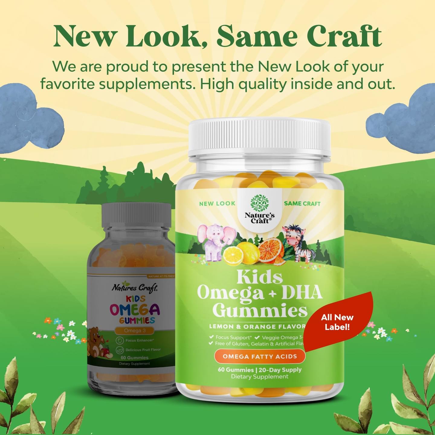 Kids Omega + DHA Gummies