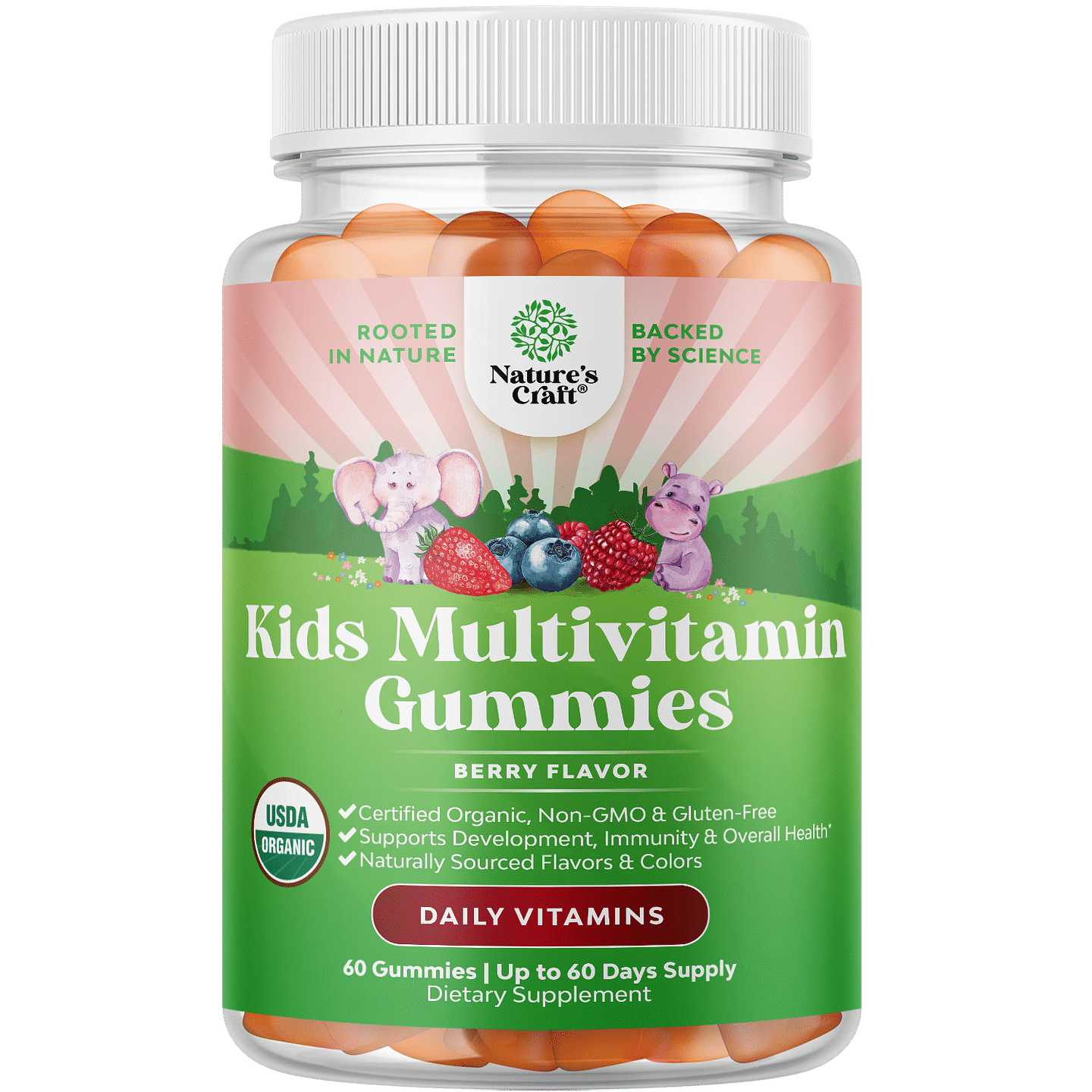 Kids Organic Multivitamin Gummies