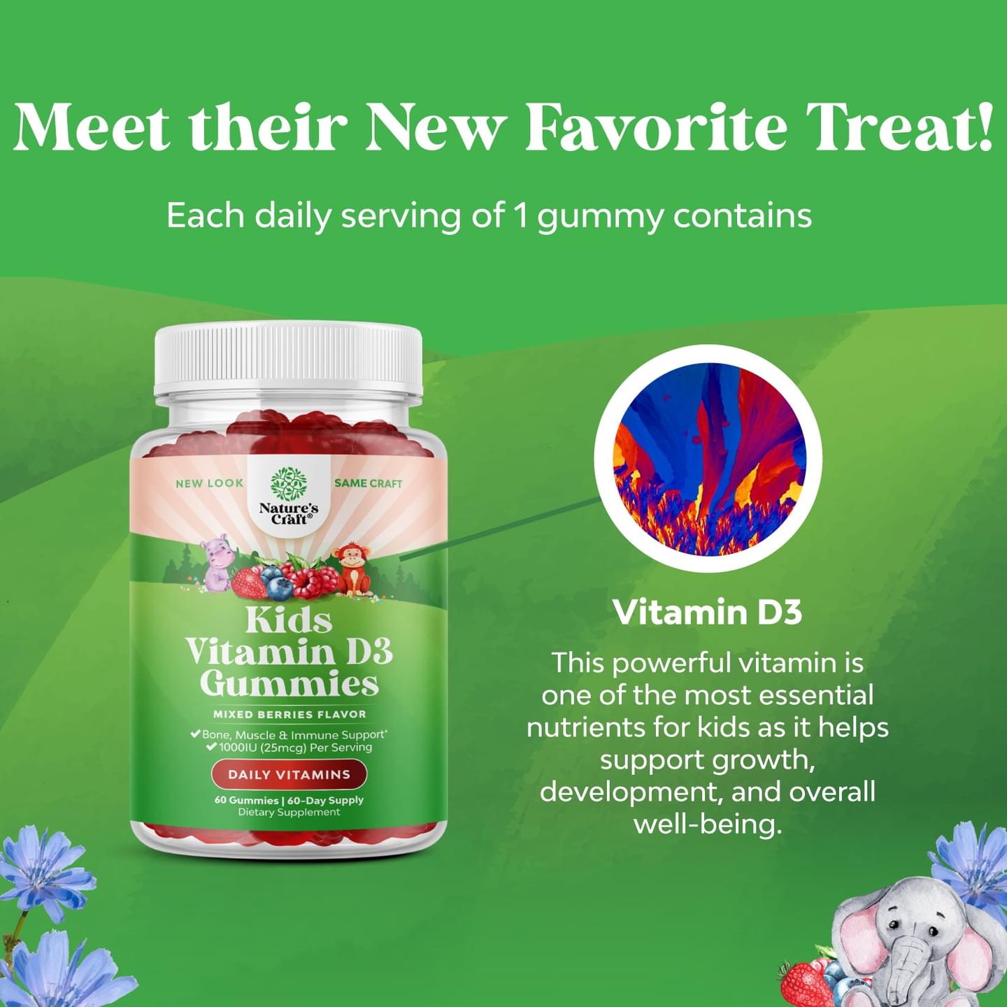 Kids Vitamin D3 Gummies
