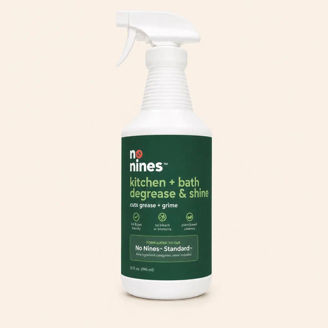 Kitchen + Bath Degrease & Shine - Plant-Based Grease & Grime Cleaner