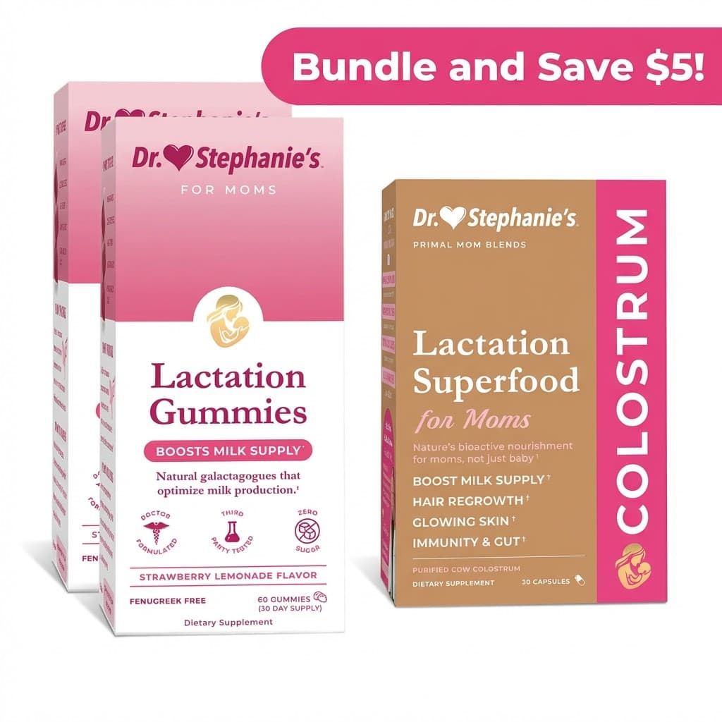 💗 Lactation Gummies (2 Pack) + Colostrum