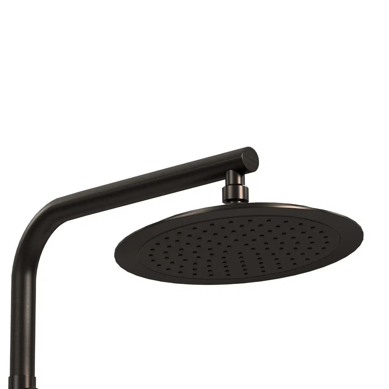 Lanai 8-in Rain Showerhead Shower System with 3-Body Jets Pivoting Shower Arm and Multi-function Handshower Oil Rubbed Bronze