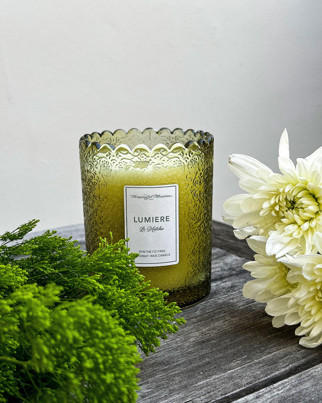 Le Matcha Natural Candle 8oz Kaia Collection