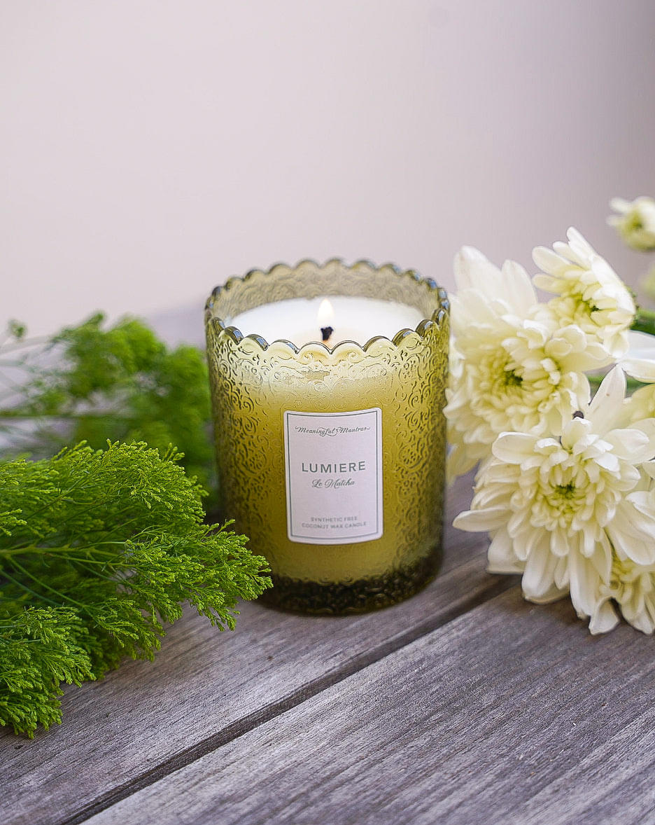 Le Matcha Natural Candle 8oz Kaia Collection