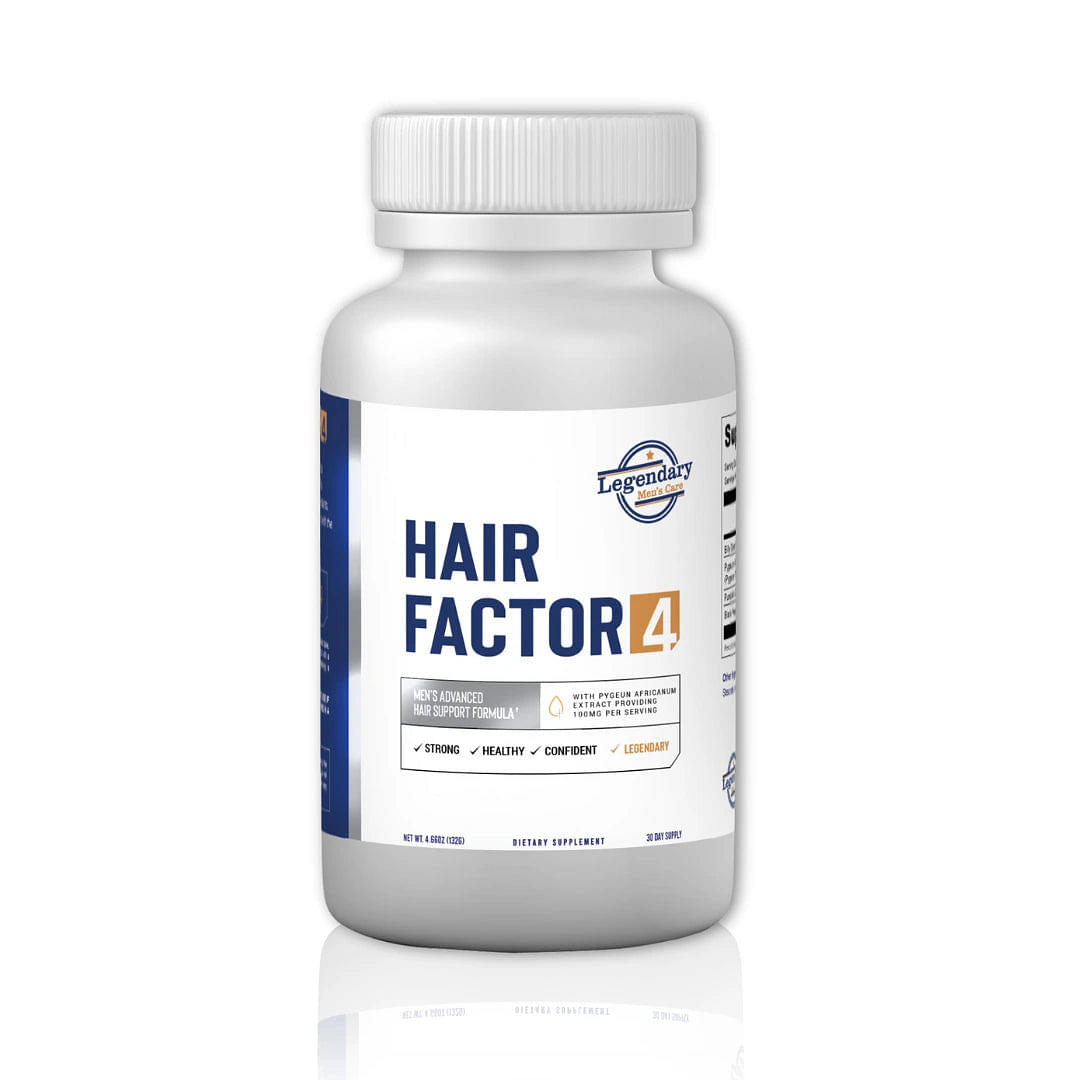 Legendary Men's Care Hair Factor 4 - Natural DHT Blocker for Men's Hair Growth