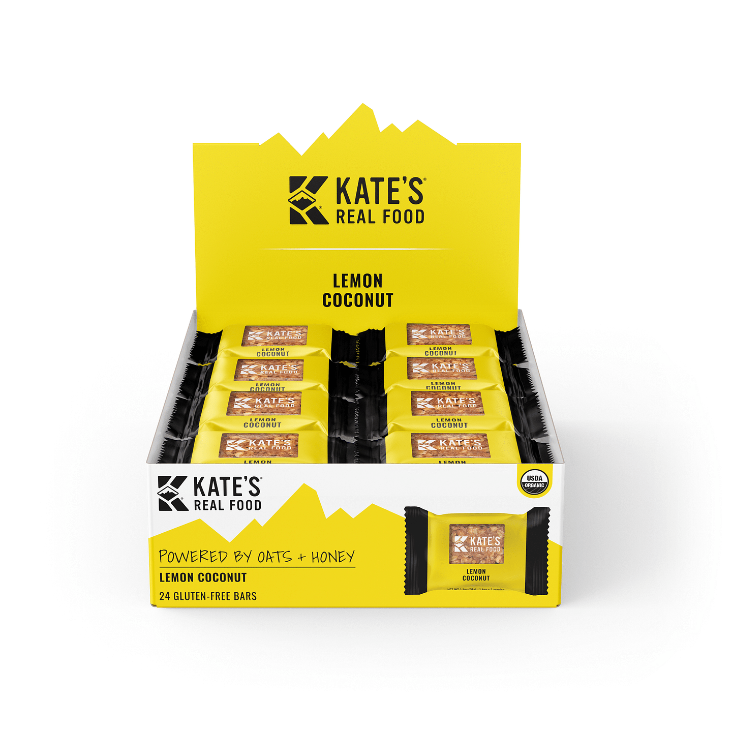Lemon Coconut Kids Bars