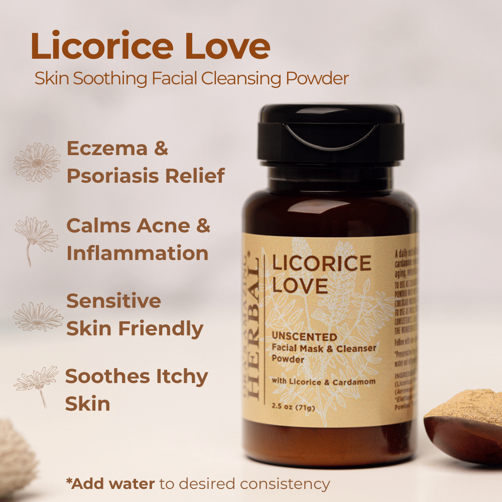 Mother’s Day Special – 25% Off Licorice Love Glow Set: Facial Cleansing Powder & Magic Face Potion 