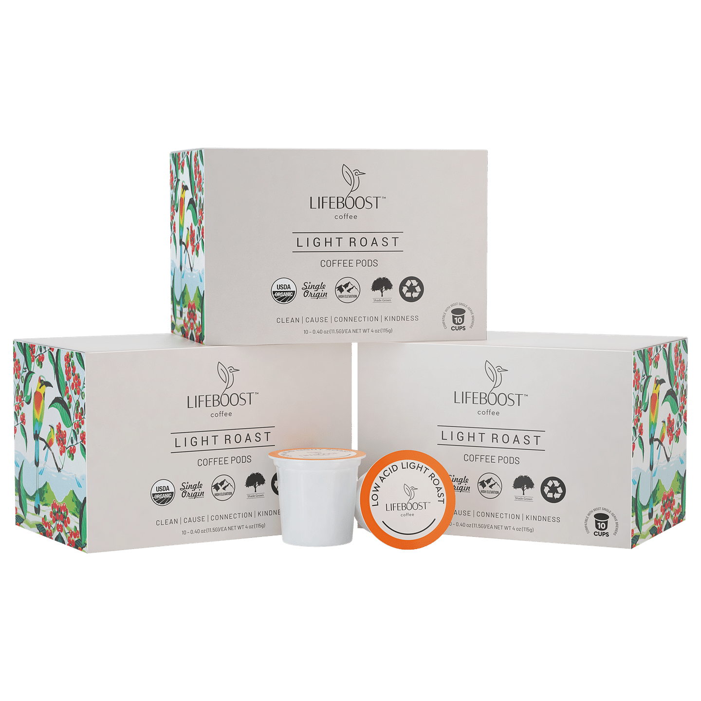 Light Roast Coffee Pods
