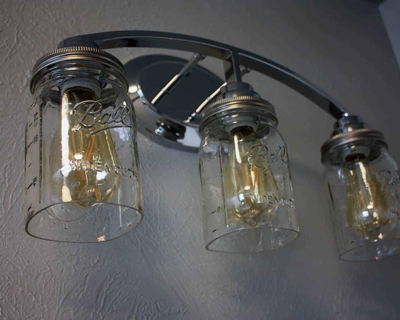 Lighting Lid for Mason Jar Light Fixtures