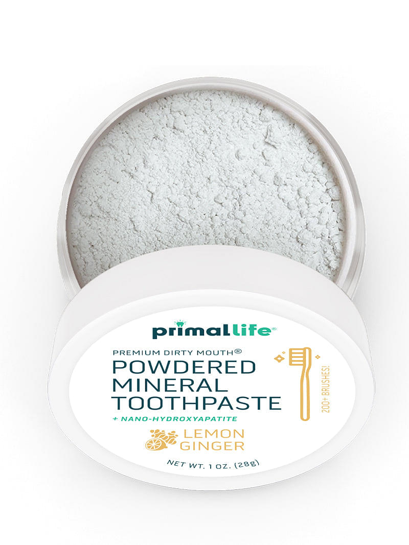 Limited Edition Lemon Ginger Toothpowder