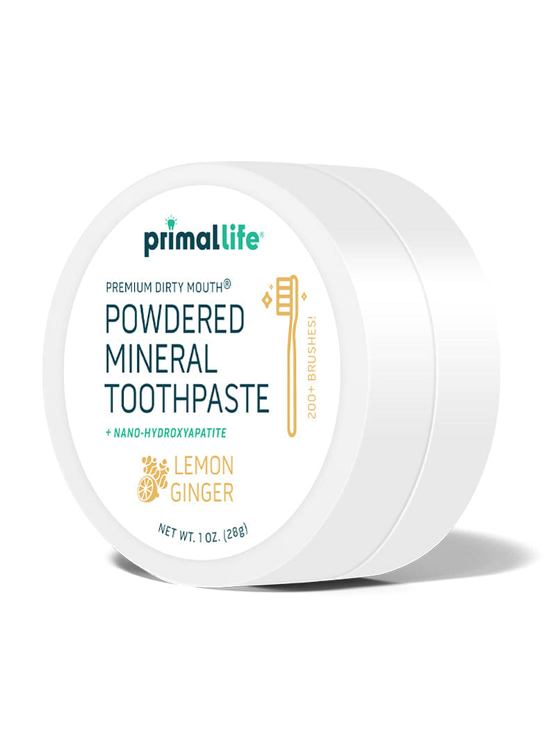 Limited Edition Lemon Ginger Toothpowder