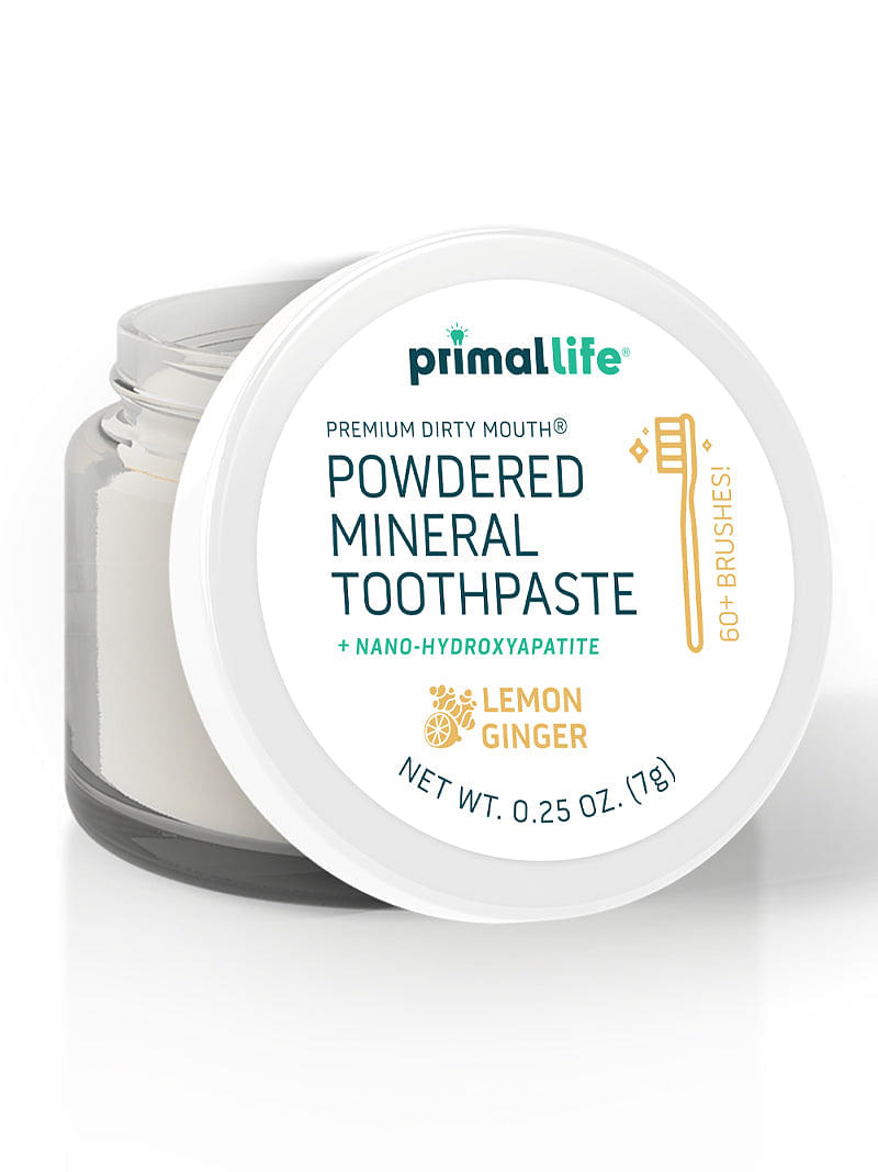 Limited Edition Lemon Ginger Toothpowder