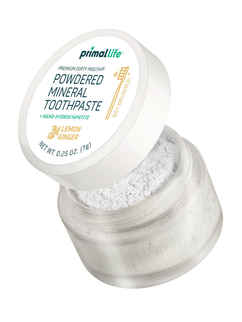 Limited Edition Lemon Ginger Toothpowder