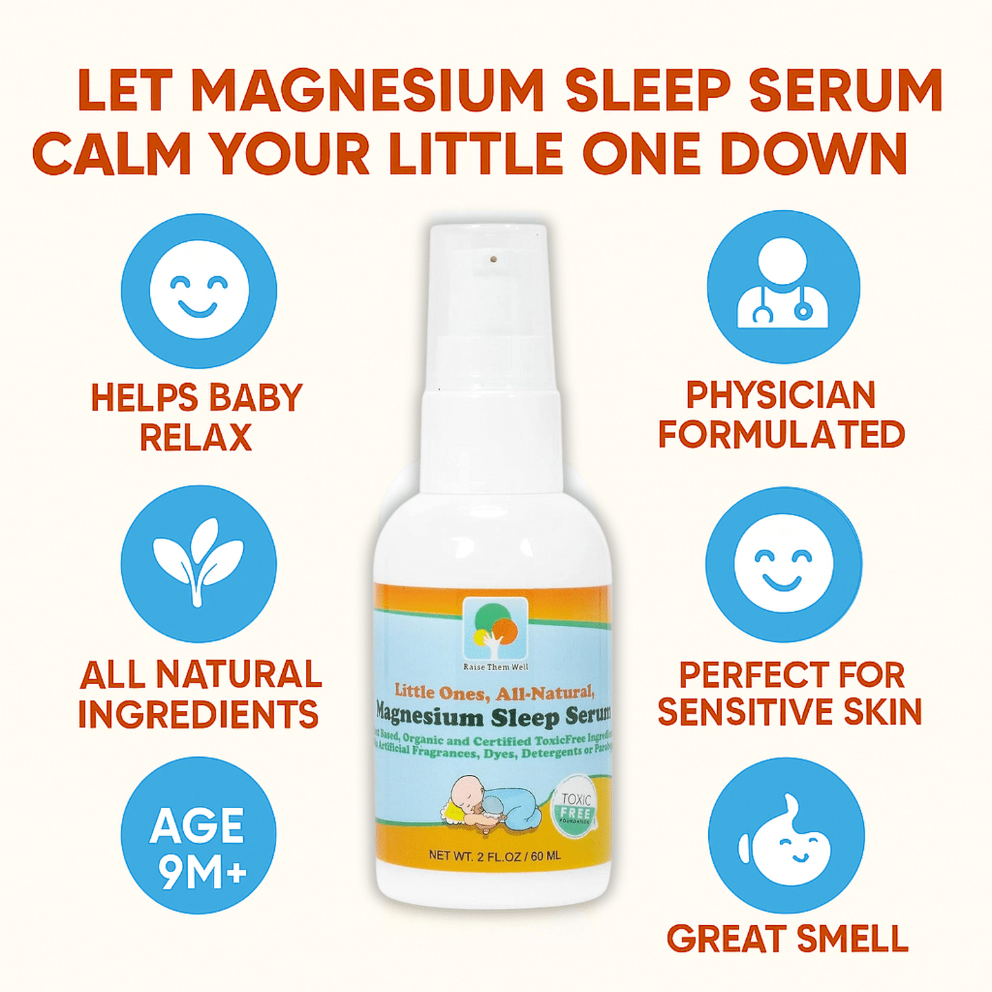 Little Ones Magnesium Serum For Sleep