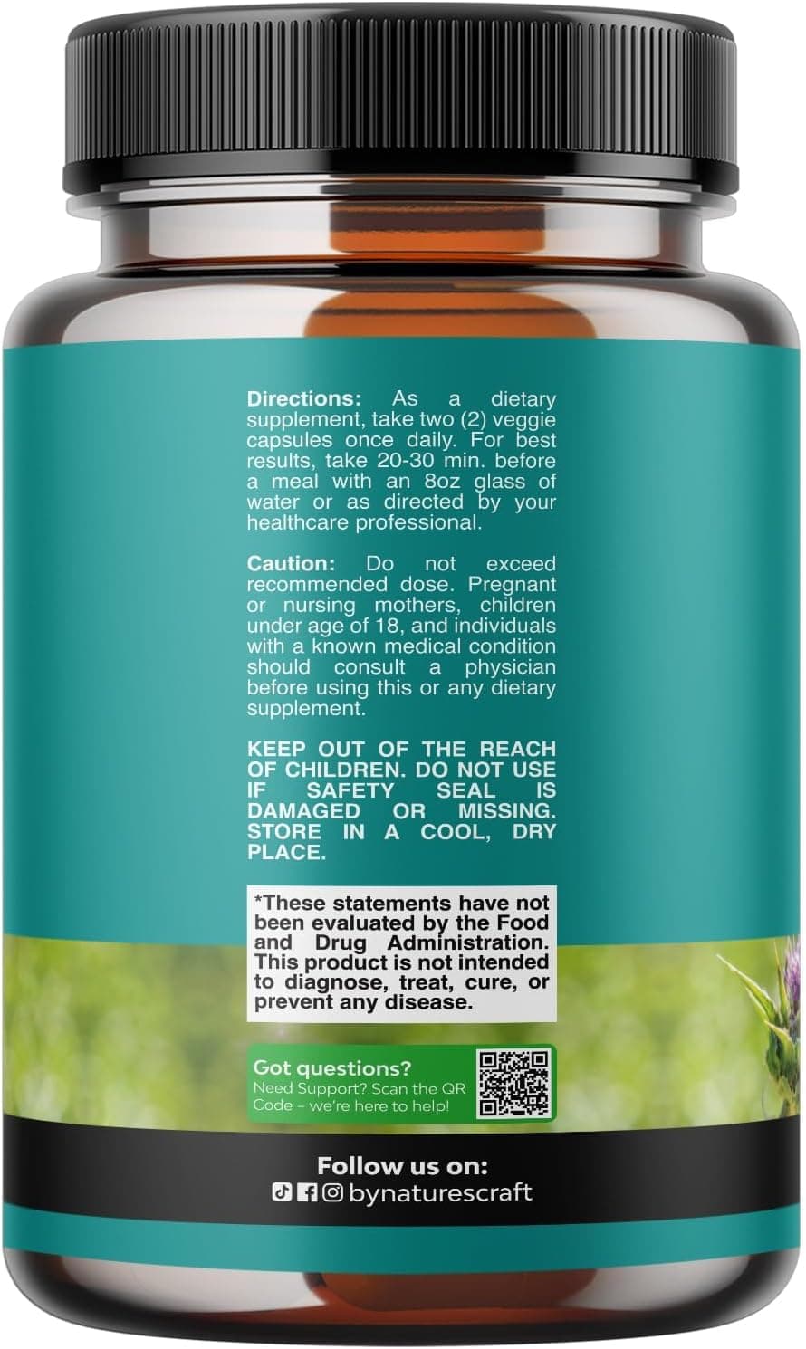 Liver Cleanse Detox & Repair 70 Capsules - Herbal Liver Support Milk Thistle Supplement - Silymarin Milk Thistle Supplements with Dandelion Root, Choline, Beetroot & Artichoke Extract 70 Count (Pack of 1)