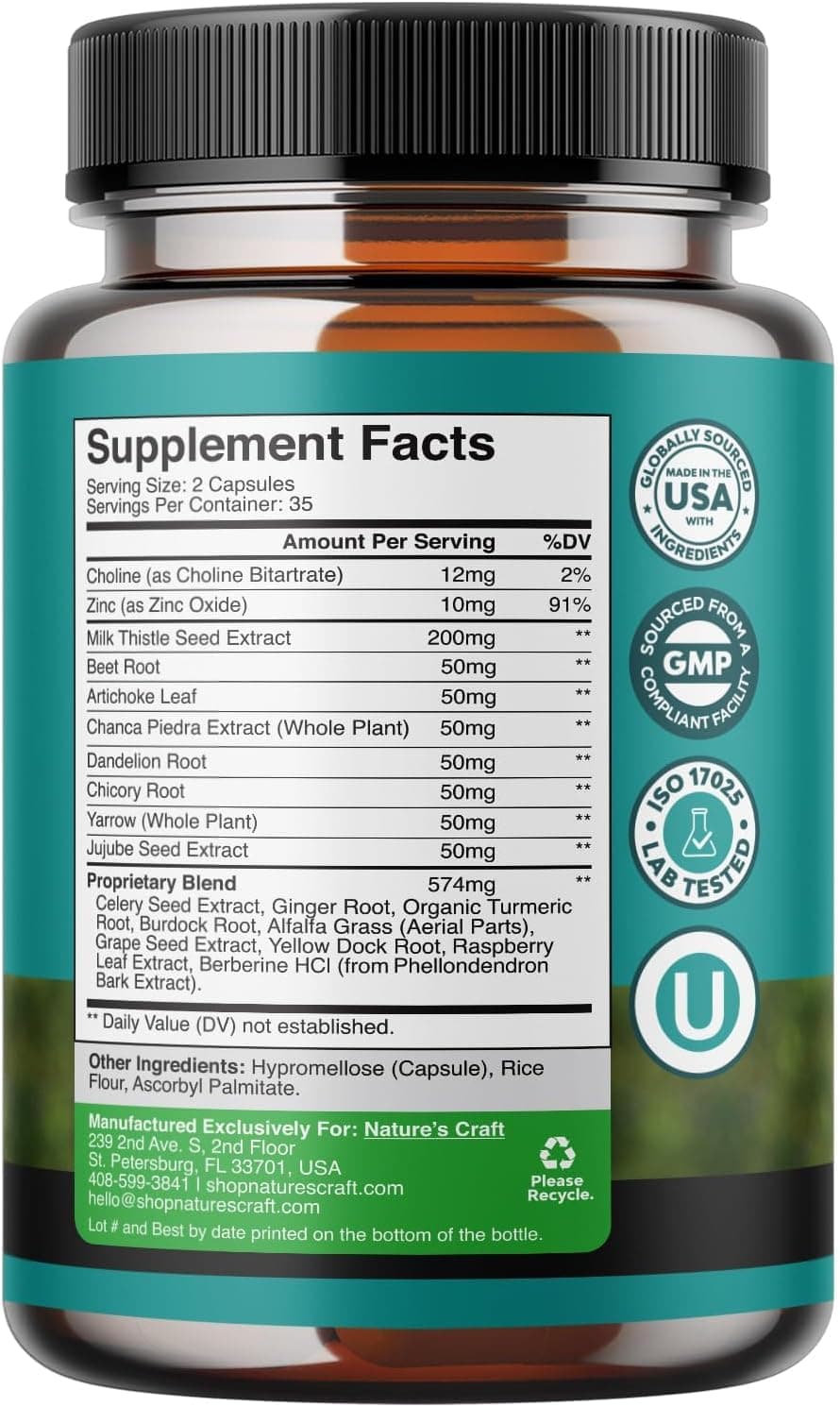 Liver Cleanse Detox & Repair 70 Capsules - Herbal Liver Support Milk Thistle Supplement - Silymarin Milk Thistle Supplements with Dandelion Root, Choline, Beetroot & Artichoke Extract 70 Count (Pack of 1)