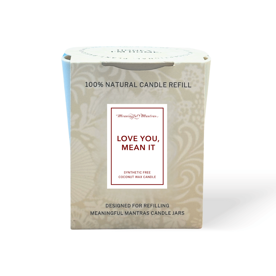 Meaningful Mantra Candle Refill
