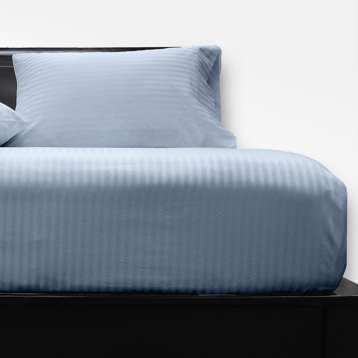 Low Profile (7-10 Inches) Made in USA 608 Damask Stripe Sheet Set