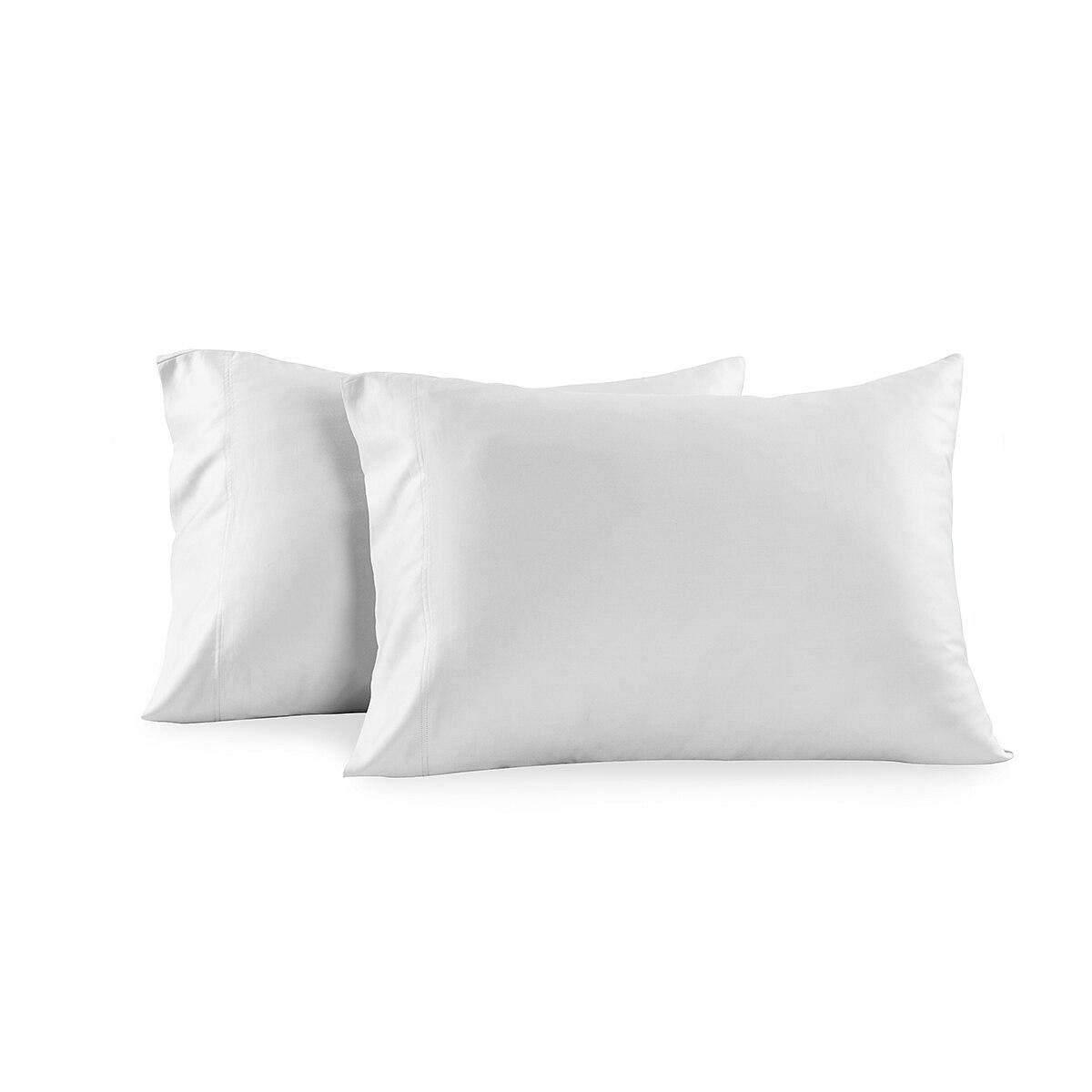 Luxurious 500 Thread Count Cotton Sateen Pillowcases Made in USA