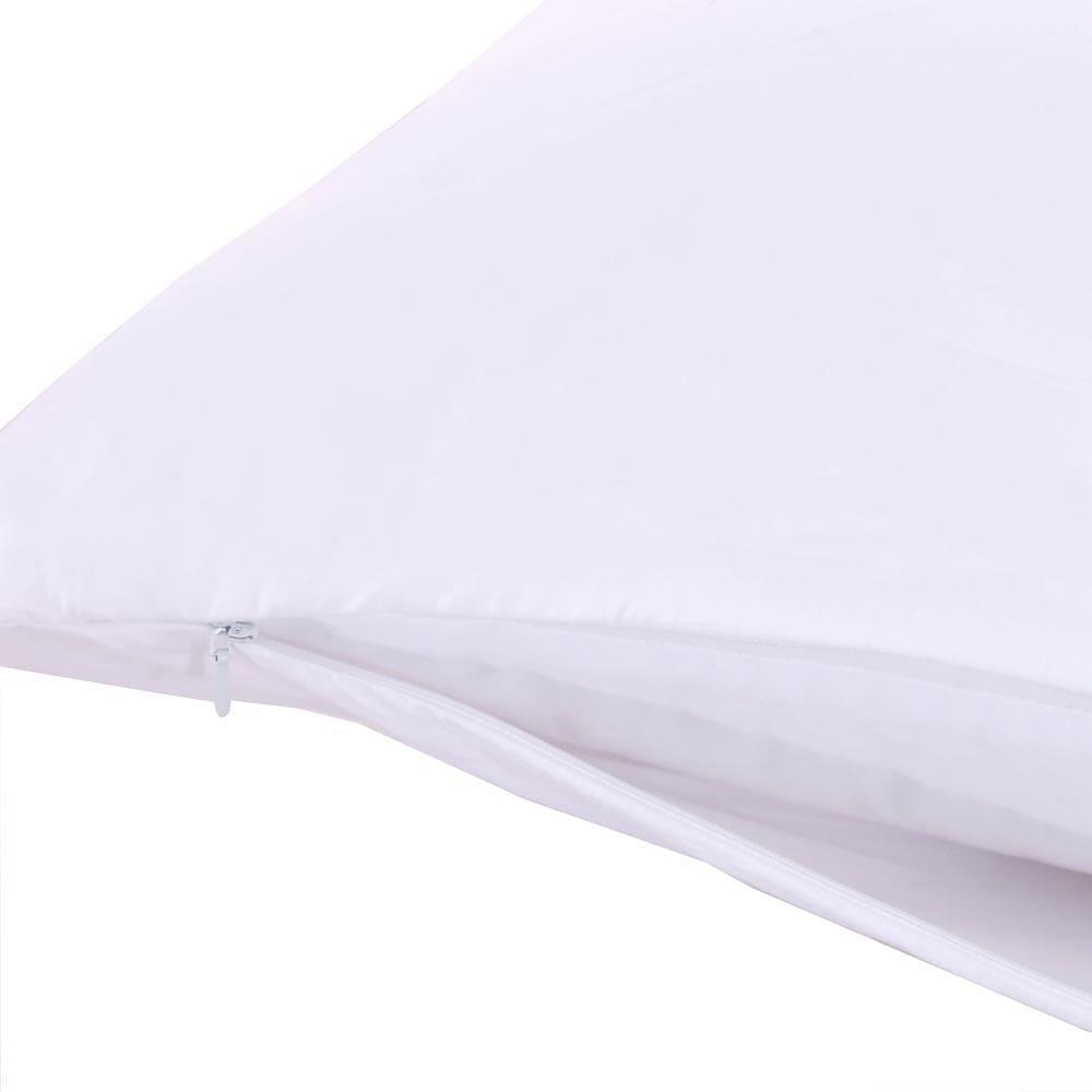 Luxury Down Proof Pillow Protector 600 Thread Count 100-Percent Cotton (Pair)