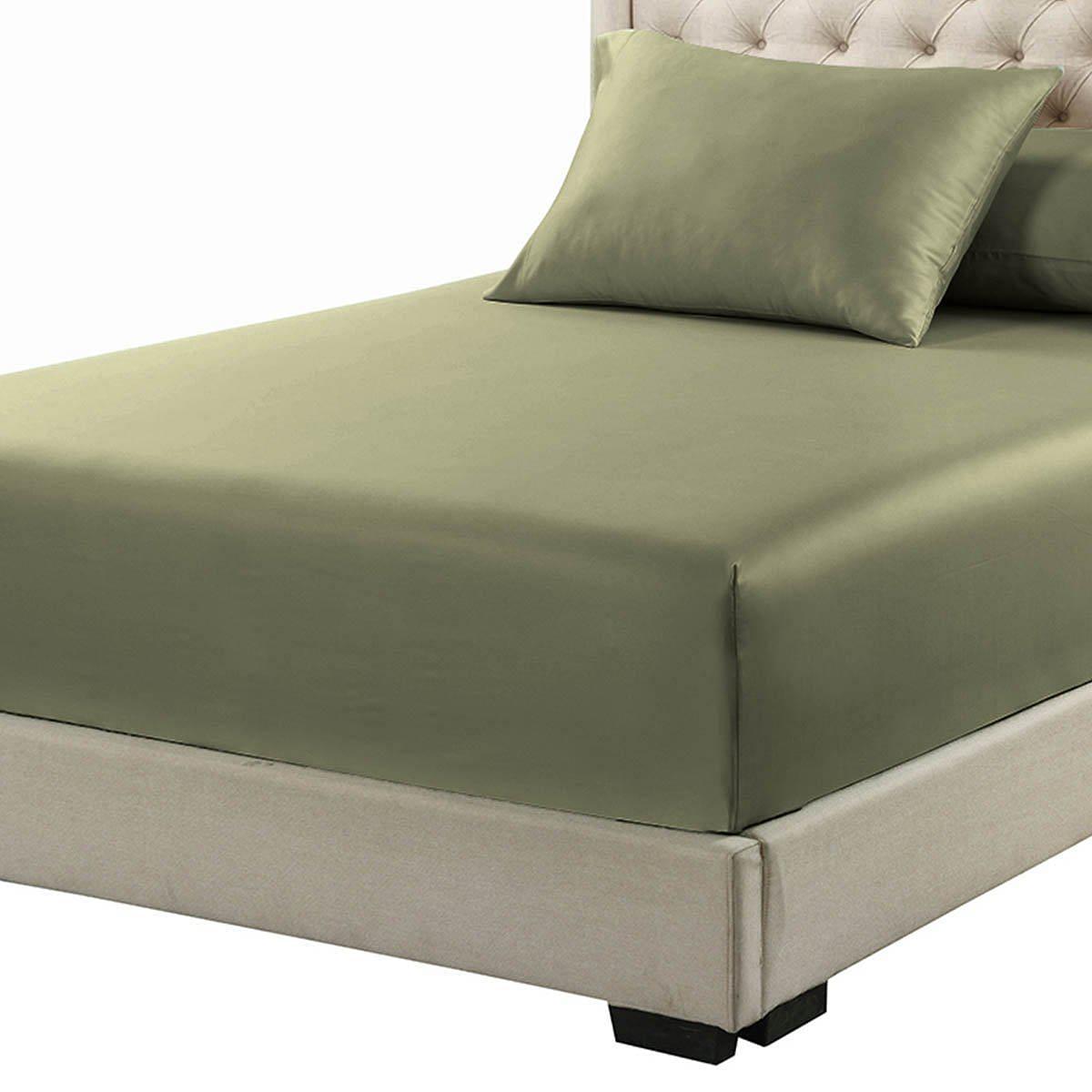Luxury & Heavyweight Bamboo 600 - Olympic Queen Size Fitted Sheet Only