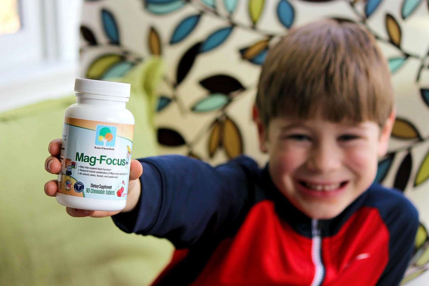 Mag-Focus Kids Chewable Vitamins for Focus and Attention