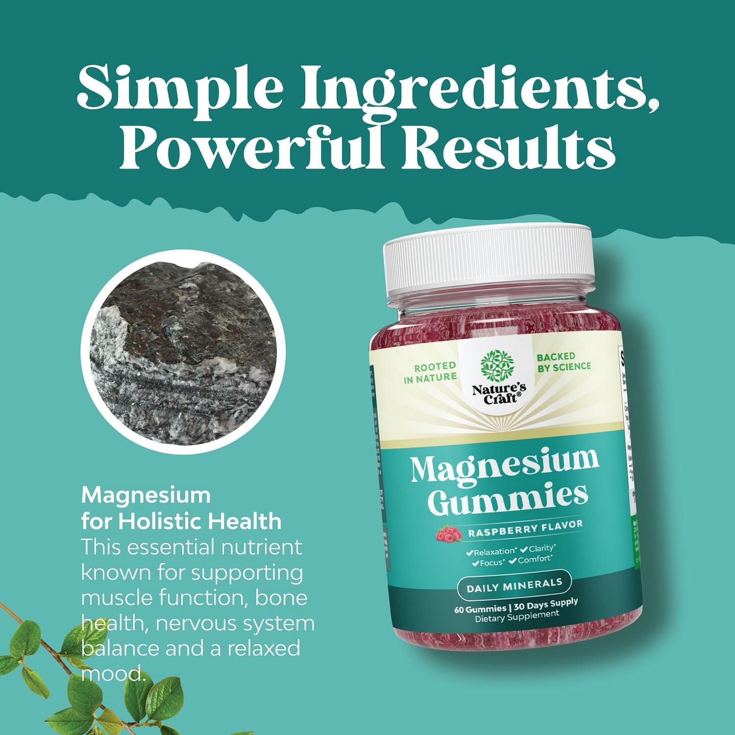 Magnesium Gummies 170mg per serving