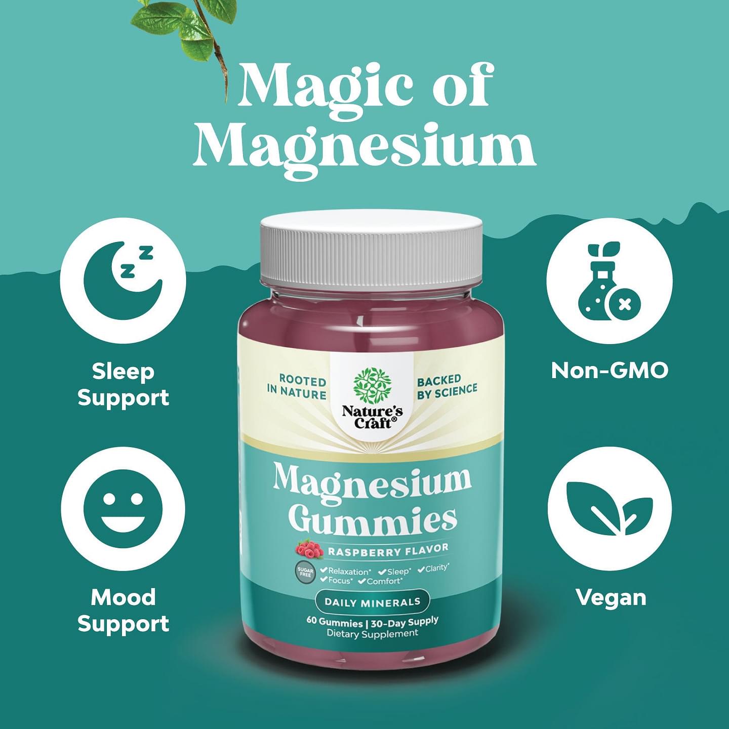 Magnesium Gummies Sugar Free