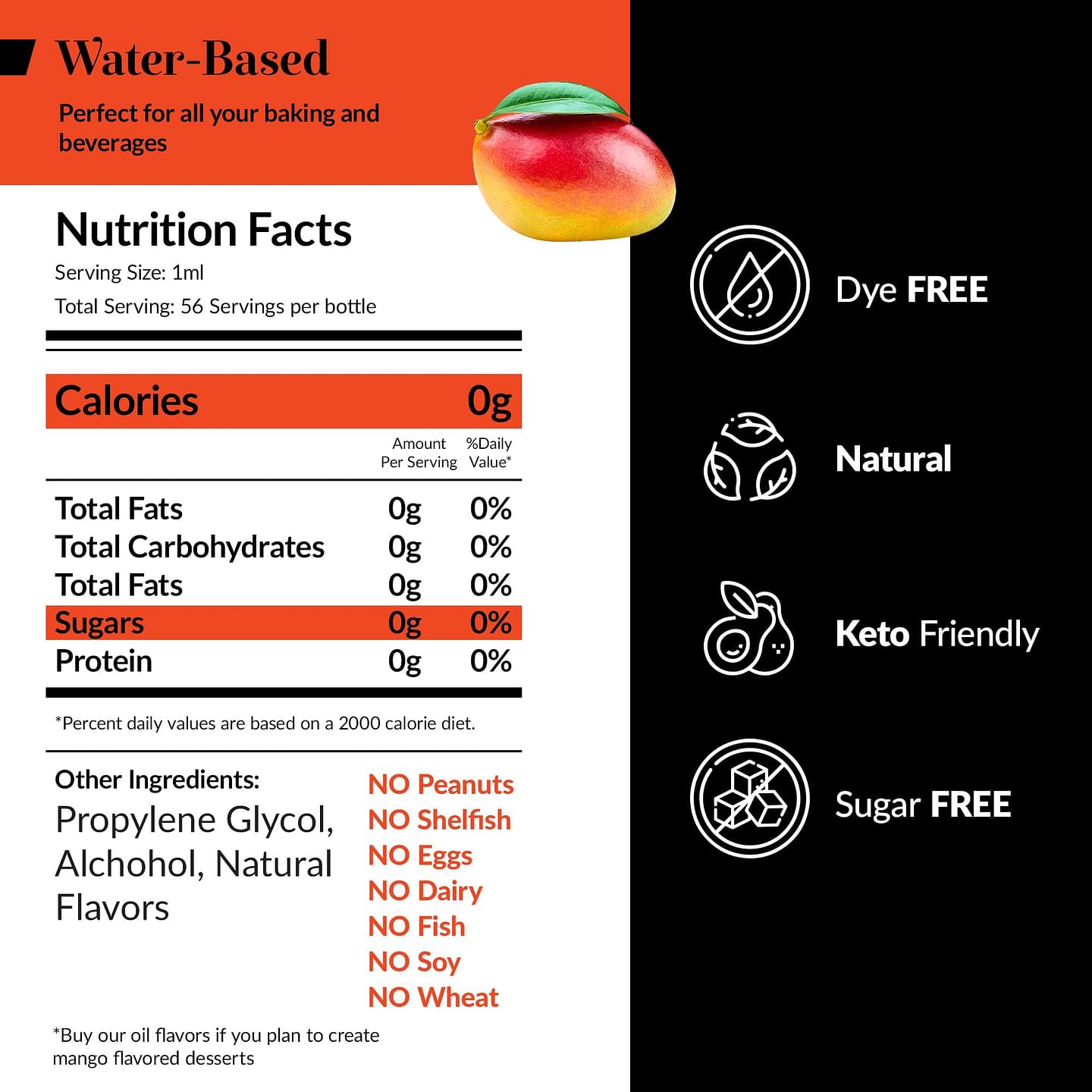 Mango Flavoring Water Soluble