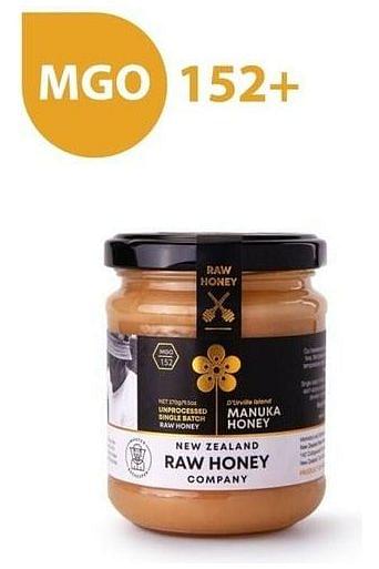 Manuka Honey from D’Urville Island MGO 152+ - 270g