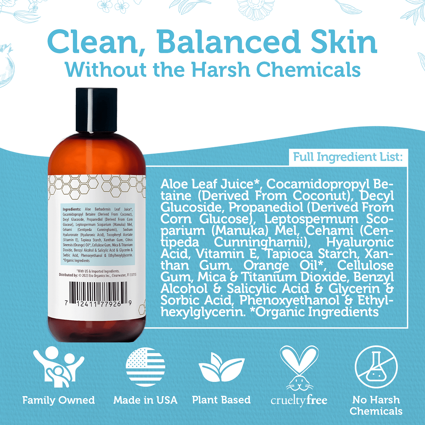 Manuka Honey Gentle Face Wash