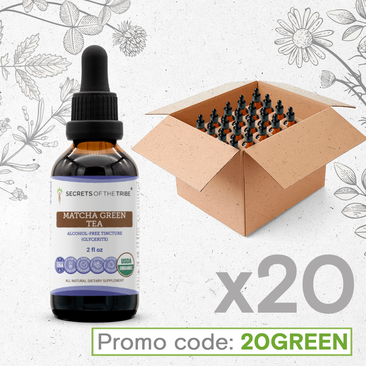 Matcha Green Tea Tincture image