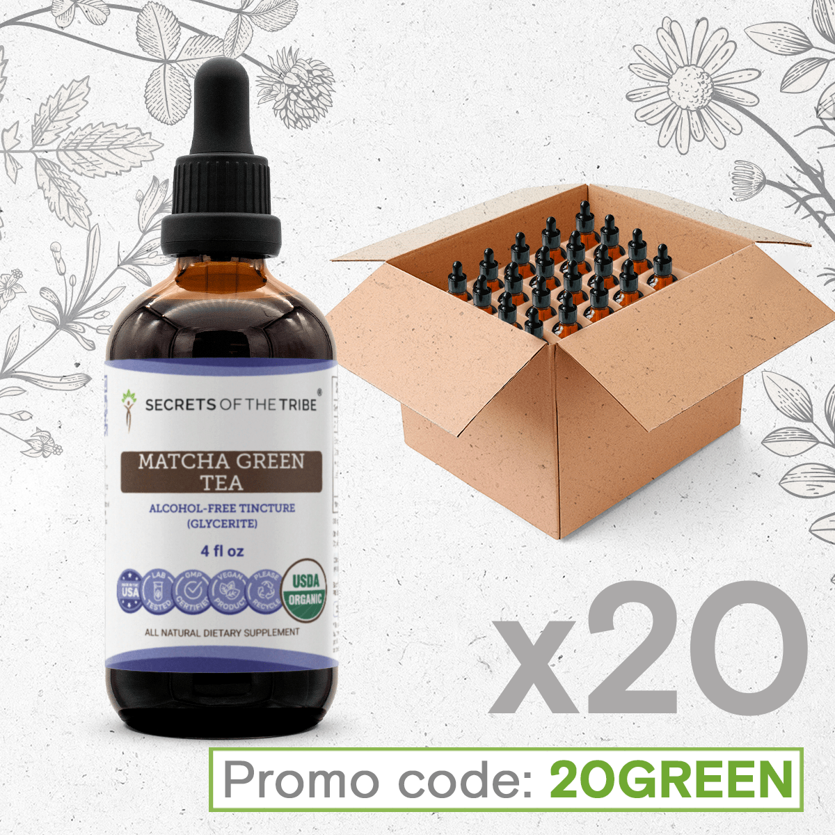 Matcha Green Tea Tincture image