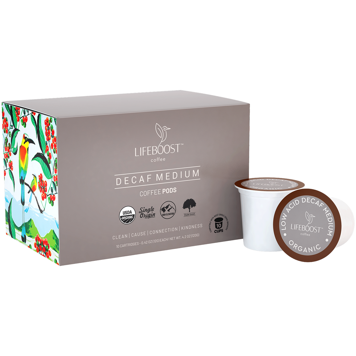 Medium Roast Decaf Coffee Pods