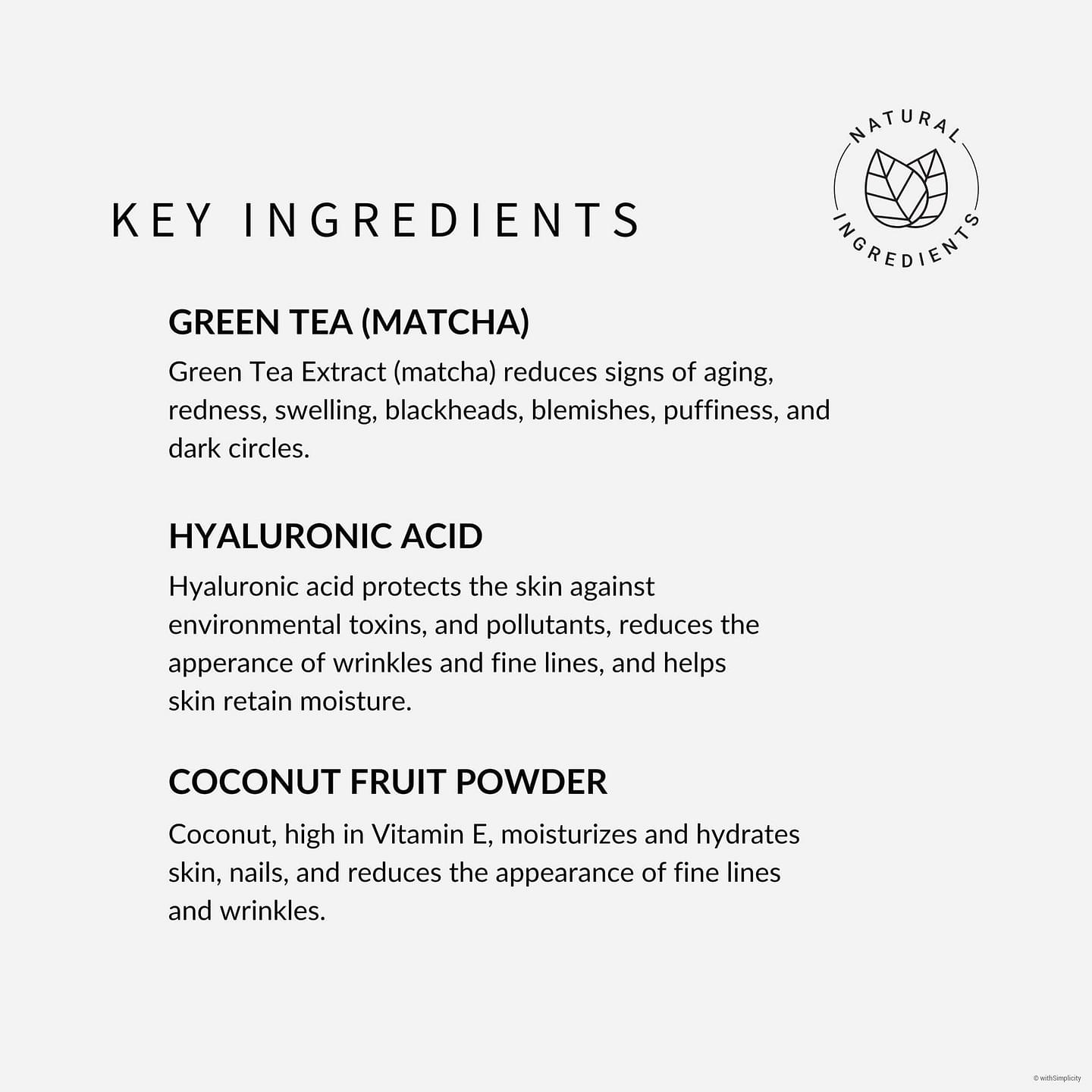 Meet your Match(a) | Matcha + Hyaluronic Acid Dry Defense Mask