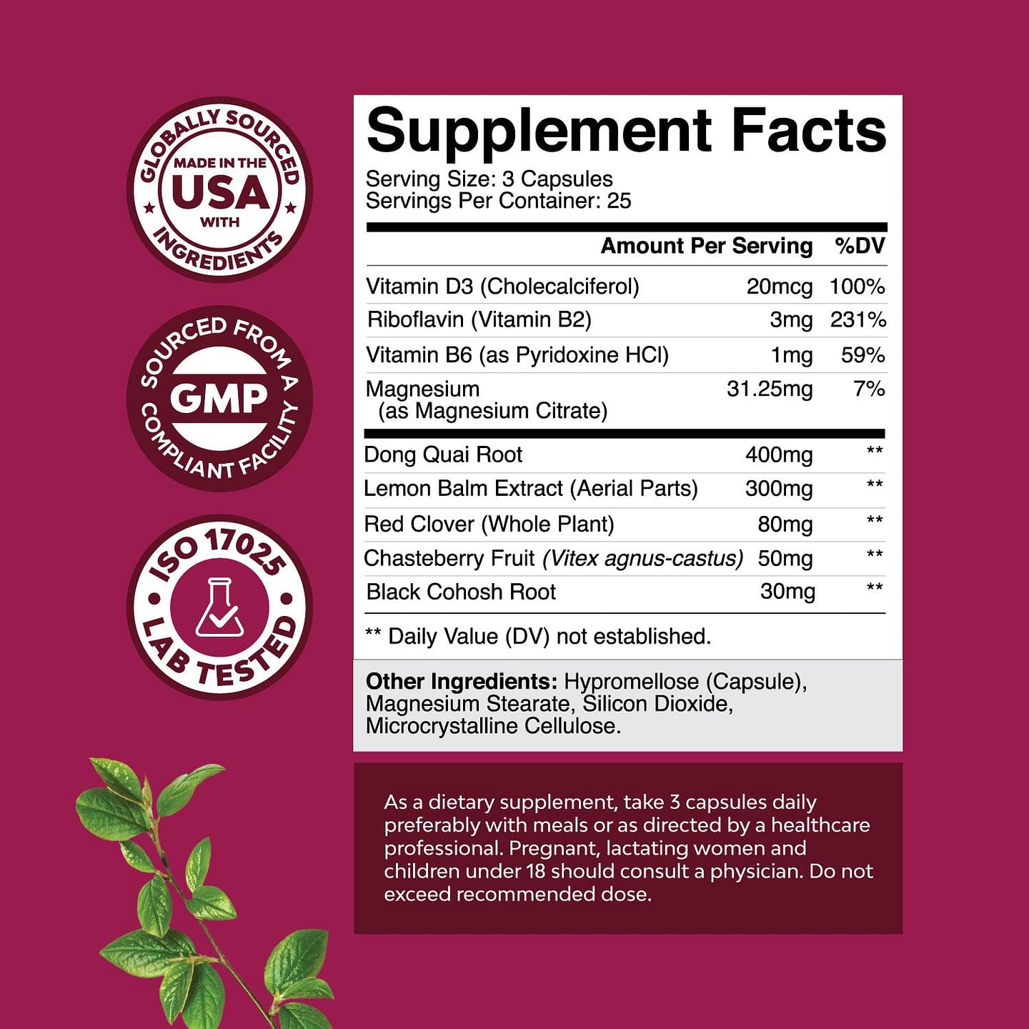 Menopause Support - Soy Free