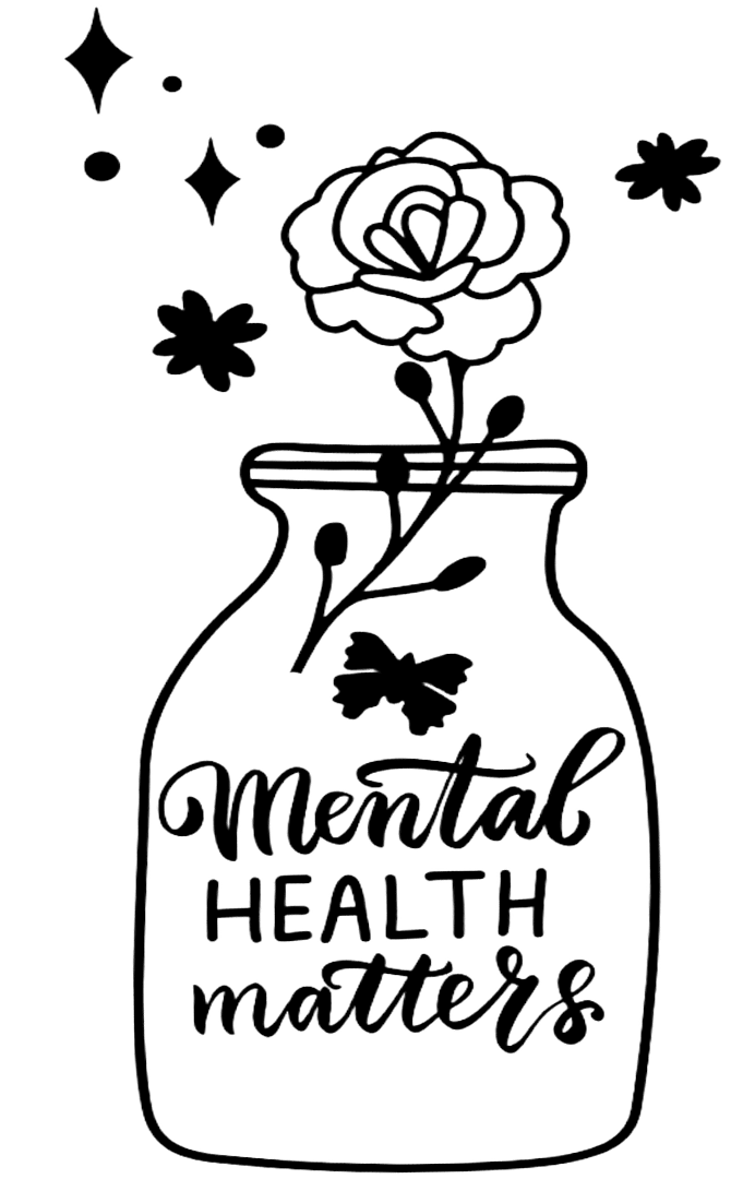 "Mental Health Matters" Laser Engraved Silicone Sleeve