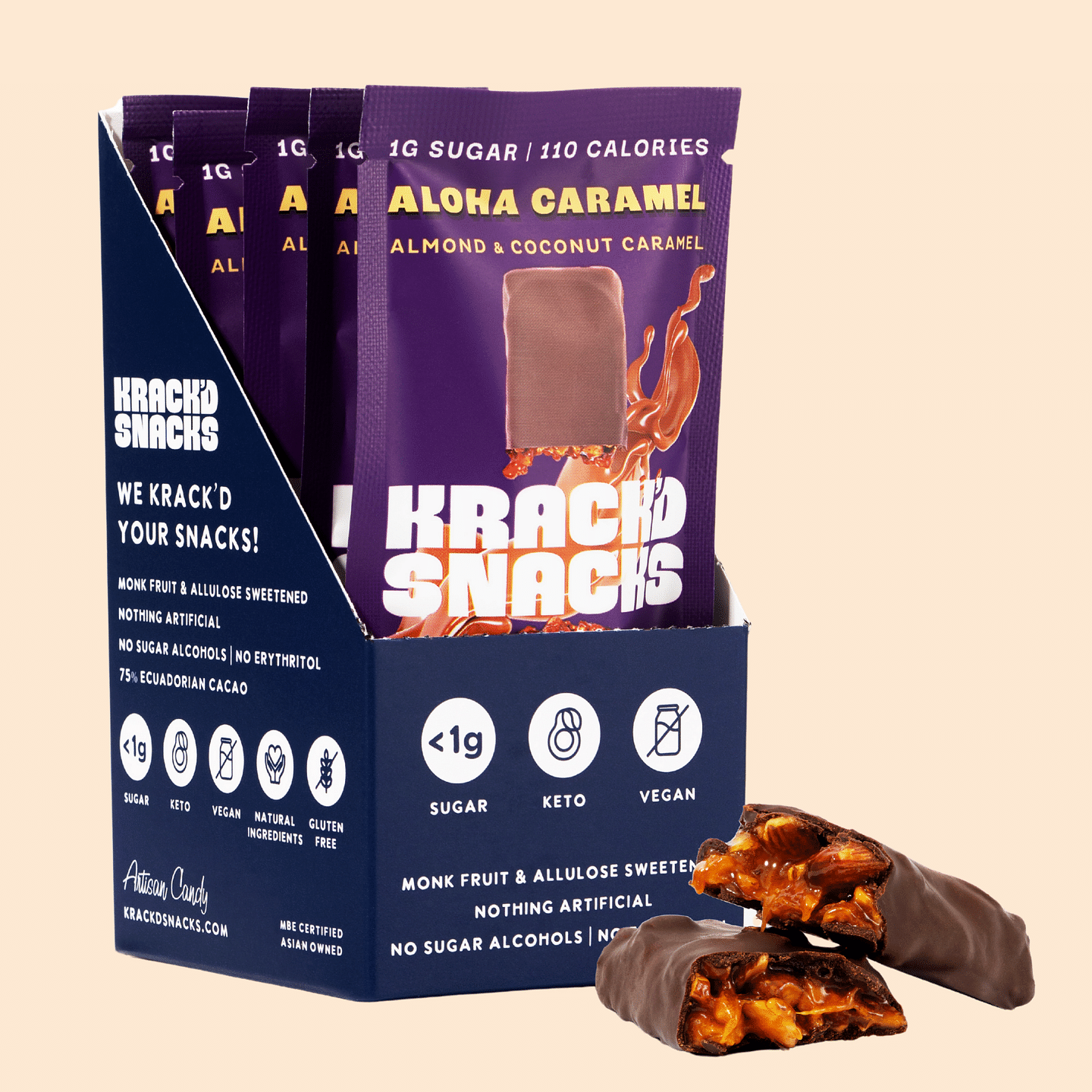 Milk Chocolate Aloha Caramel (Keto | Vegan)