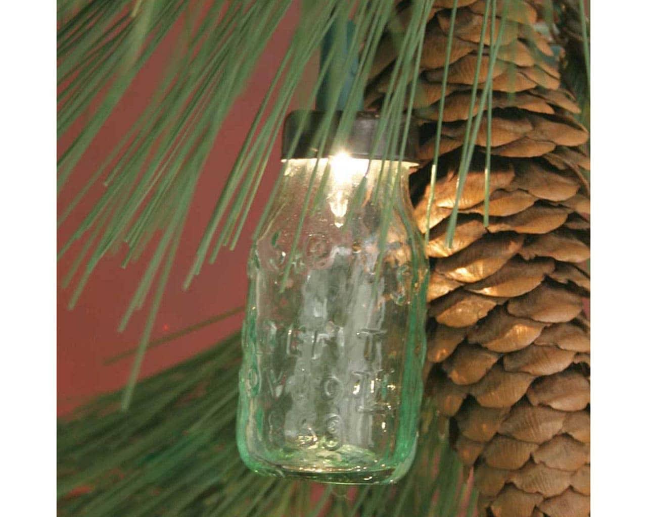 Miniature Mason Jar Ornament