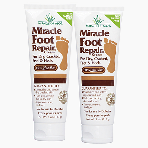 Miracle Foot Repair Cream 2-Pack 4 ounce. Tubes image