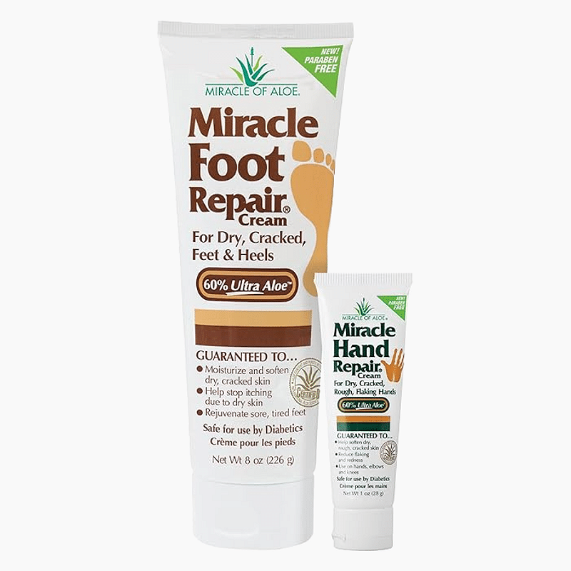 Miracle Foot Repair Cream, 8 oz. plus 1 oz. Miracle Hand Repair image